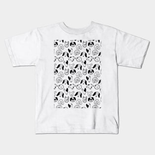 Cute dog drawings Kids T-Shirt